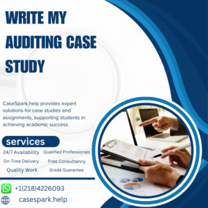 Write My Auditing Case Study